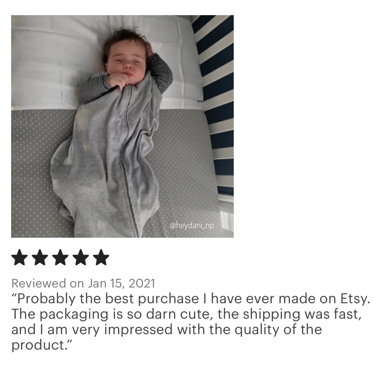 Crib Silky Sleeve - Image 5